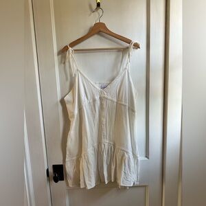 100% Cotton Boho Mini Dress or Tank